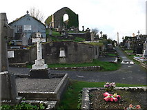 R1388 : Ennistymon Cemetery by Eirian Evans
