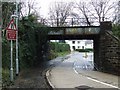 Railway bridge on Bridgend Road