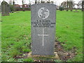 NZ3364 : Commonwealth War Grave in Jarrow Cemetery (WW1-01) by Vin Mullen