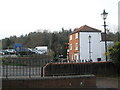 Looking from the High Street across to Harvest Hill