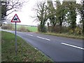 SP2226 : Byway meets road by Michael Dibb
