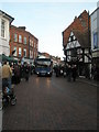 Unexpected bus in the High Street