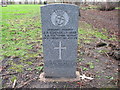 NZ3364 : Commonwealth War Grave in Jarrow Cemetery (WW1-11) by Vin Mullen