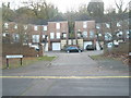 Looking from Catteshall Lane into Carmargue Place