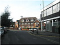 Approaching the junction of  Catteshall Lane and Wharf Street