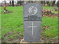 NZ3364 : Commonwealth War Grave in Jarrow Cemetery (WW1-39) by Vin Mullen