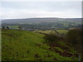 Calver from the path above the Hassop Road