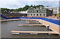 New moorings in Bristol Harbour - opposite SS Great Britain