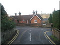 Approaching the junction of  Latimer and Croft Roads