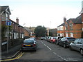 Looking from Croft Road into Upper Queen Street