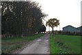 Barrier across the Saxon Shore Way, Cockham Farm