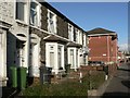 Contrasting styles and ages on Penarth Road - Cardiff