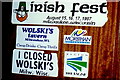 R0796 : Doolin - Gus O'Connor's Pub - Signs posted at bar by Joseph Mischyshyn