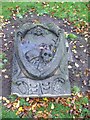 NT2874 : Fallen tombstone, Restalrig Kirkyard by kim traynor