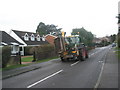 Tractor in Victory Avenue