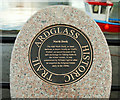 J5537 : Historic Ardglass plaque (2) by Albert Bridge
