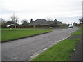 Approaching the junction of  Kings Mede and Peper Harow