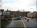 Queueing at the lights, Buxton Road, Macclesfield