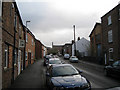 The Hovis Mill seen from Fountain Street, Macclesfield