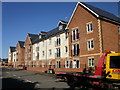 Modern flats, Tregwilym Road, Rogerstone