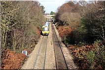SO7847 : Railway to Malvern Link by Bob Embleton
