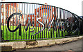 The Gasworks railings, Belfast