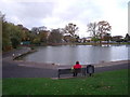 Lake in Queens Park