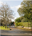 Junction of Westbrook Hill with Thursley Road