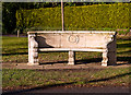 Seat on Church Green, Elstead