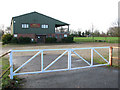 Entrance to Morley Village Hall in Golf Links Road