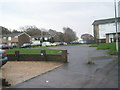 Looking from Ireland Way over to Coates Way