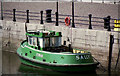 J3474 : The "Sally" at Belfast by Albert Bridge