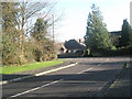 Looking from Jacobs Close into New Road