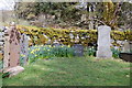 SH8441 : Llandderfel - Memorial Chapel Graveyard by Ken Bagnall