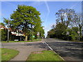 Nuneaton Road, Bulkington, at the junction with Weston Lane