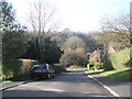 Looking down South Road towards The Vale