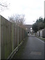 Looking towards the far end of Kenchester Close