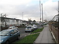 Approaching the junction of Ludlow Road and Willersley Crescent