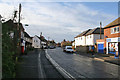 Looking down the High Street