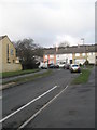 Approaching a bend in Bredenbury Crescent