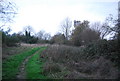 Footpath from Church Rd