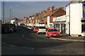 Cars along the street