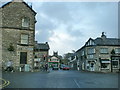 Road junction in the centre of Milnthorpe