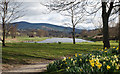 The River Spey from the Alice Littler Park, Aberlour.