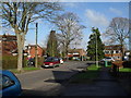 Approaching the junction of  Ruskin Road and Twyford Road