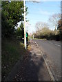 Approaching the junction of Twyford Road and The Paddock