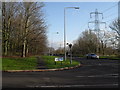 Looking from Allbrook Knoll into Woodside Avenue