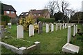 Looking towards the lych gate