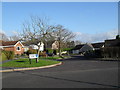 Looking from Broadlands Avenue into Breamore Close