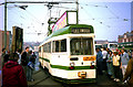 One-man car No 8 at Rigby Road depot